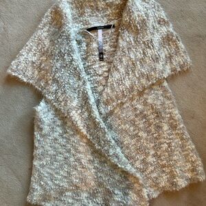 Kensie Cream Textured Women's Vest